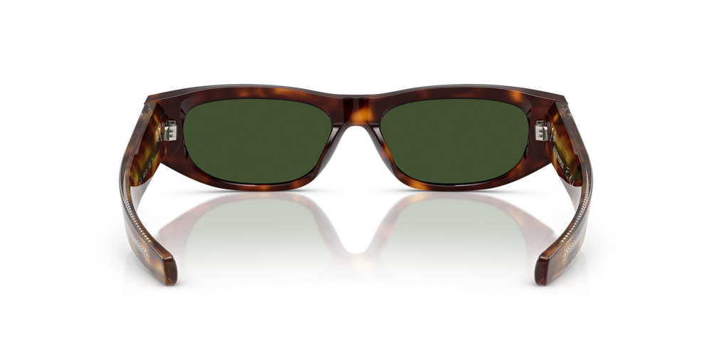 Oliver Peoples Fai II avec une monture Acajou foncé et des verres Vert - image 5