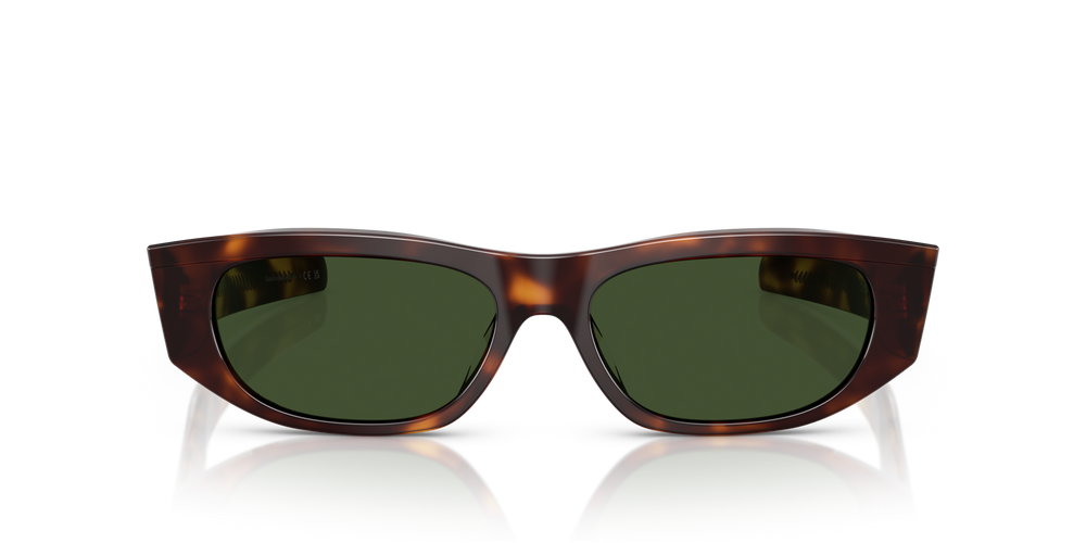 Sie Oliver Peoples Fai II mit Mahagoni dunkel Gestell und Grün Gläsern - bild 2