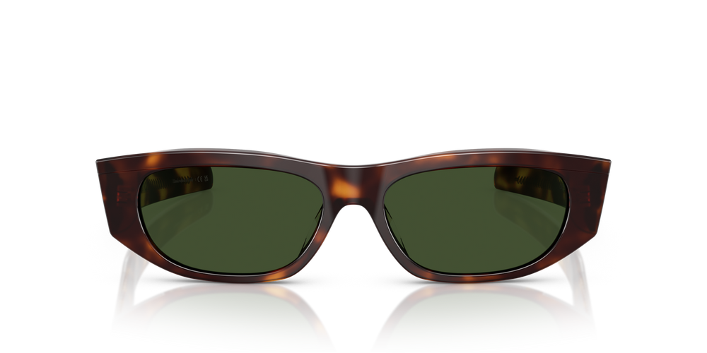 Oliver Peoples Fai II with Dark Mahogany frame and Green lenses - image 2