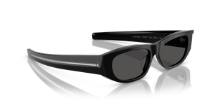 Sie Oliver Peoples Fai II mit Schwarz Gestell und Grau Gläsern - Bild 3