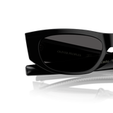 Sie Oliver Peoples Fai II mit Schwarz Gestell und Grau Gläsern - Variant