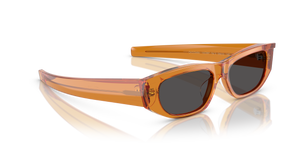 Sie Oliver Peoples Fai II mit Smoked Topaz Gestell und Grau Gläsern - Das Bild 3