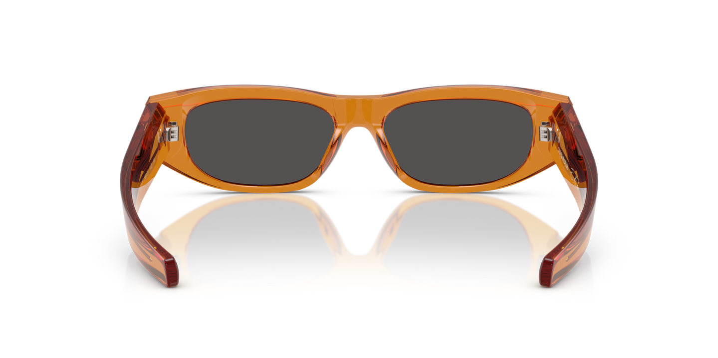 Oliver Peoples Fai II with Smoked Topaz frame and Grey lenses - Image Nosepads