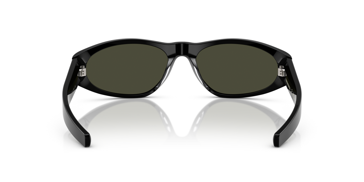 Oliver Peoples Fai III con montura Negro y lentes Verde - Imagen Plaquetas nasales