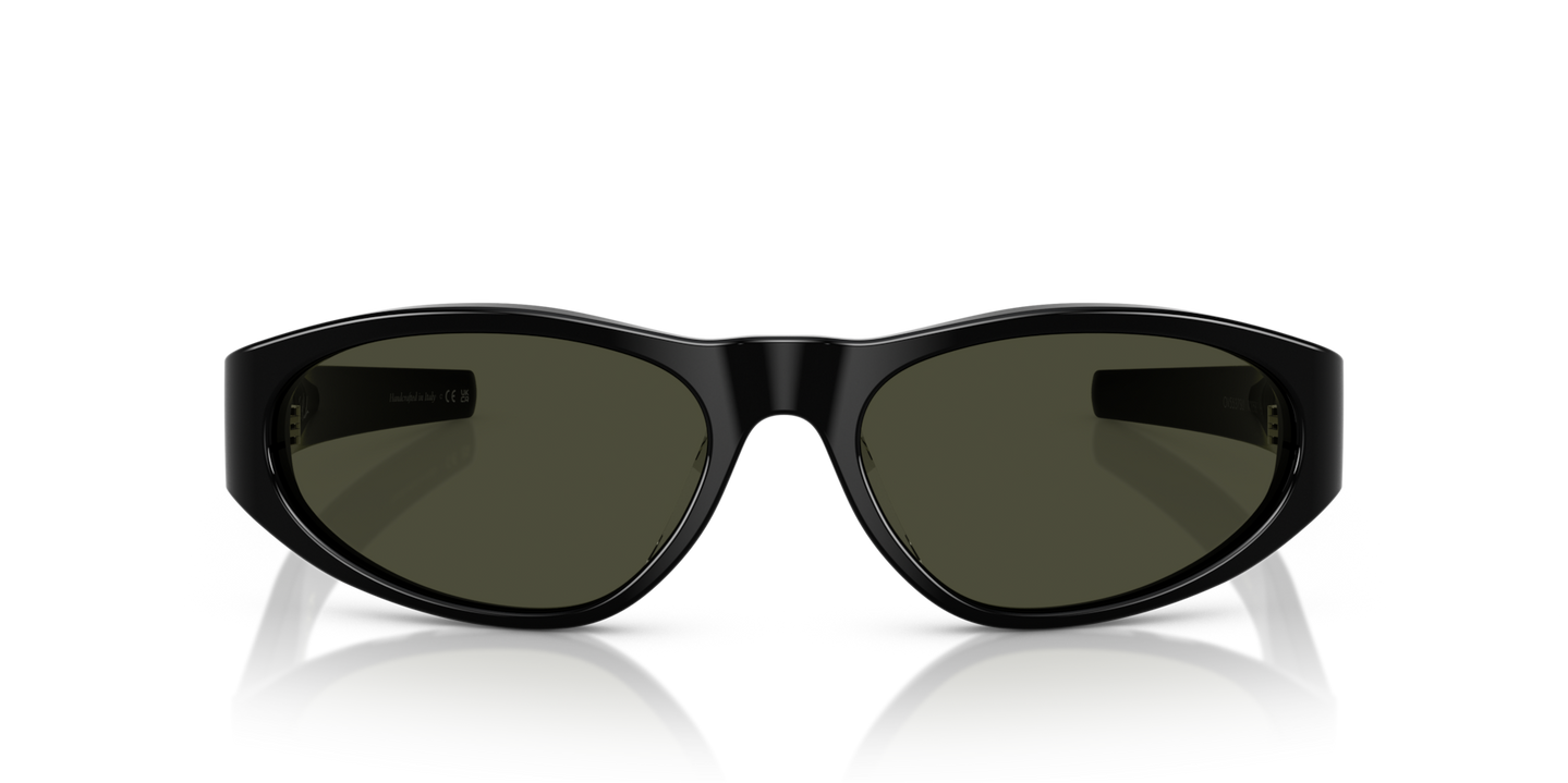 Oliver Peoples Fai III con montura Negro y lentes Verde - Imagen Material