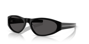 Sie Oliver Peoples Fai III mit Schwarz Gestell und Grau Gläsern - Das Bild 1