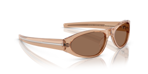 Oliver Peoples Fai III con montatura Vintage 108 e lenti  Marrone - L'immagine 3