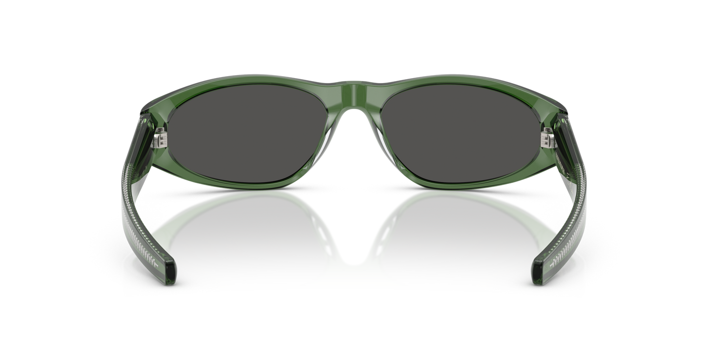 Oliver Peoples Fai III con montatura Verde semitrasparente e lenti  Grigio - Immagine Naselli