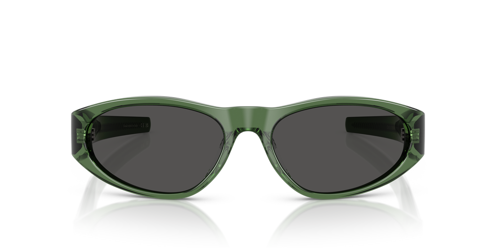 Oliver Peoples Fai III avec une monture Vert translucide et des verres Gris - L'image 2