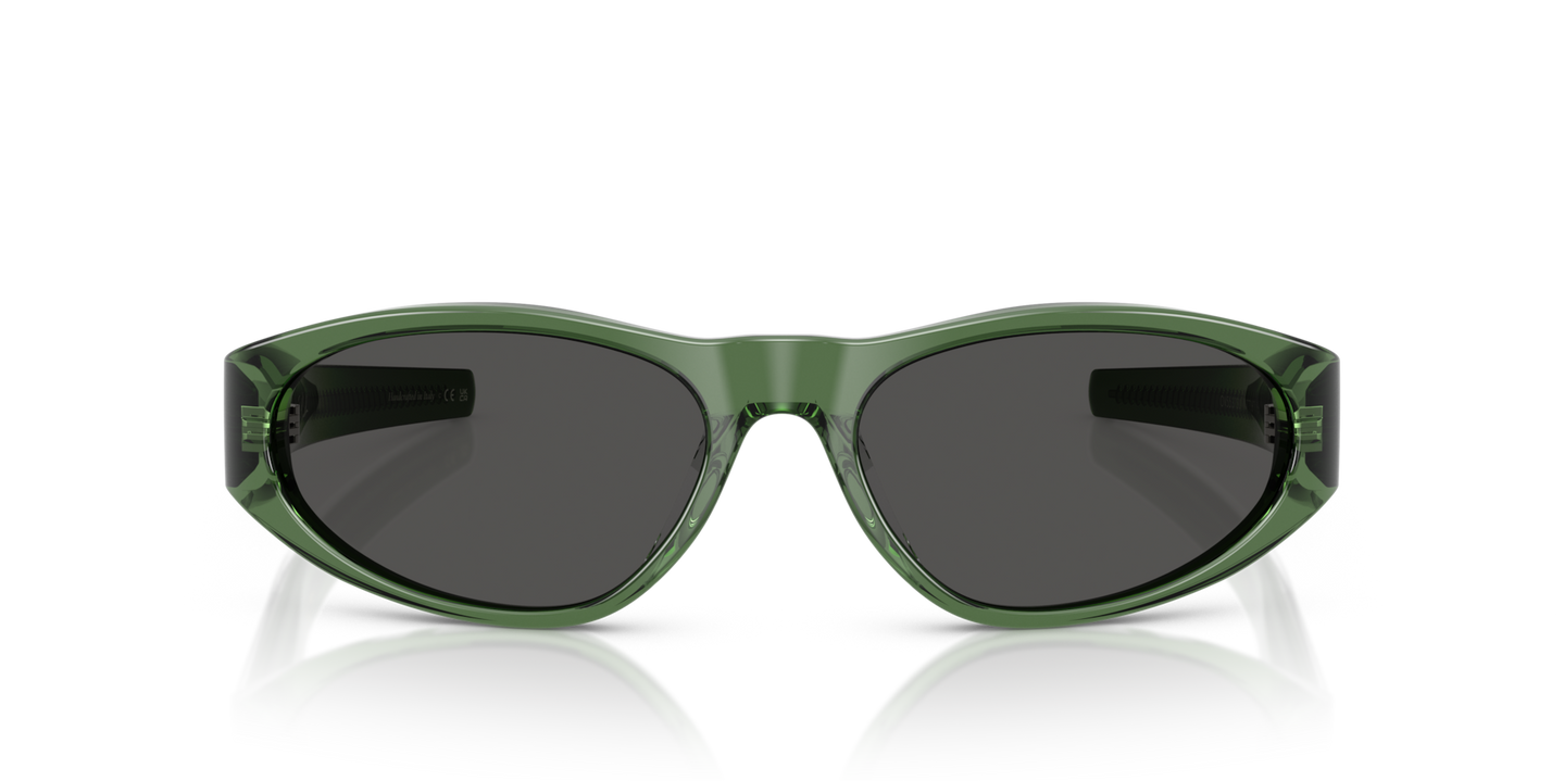 Oliver Peoples Fai III con montatura Verde semitrasparente e lenti  Grigio - Immagine Materiale