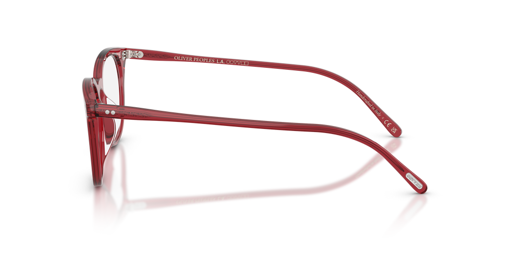 Oliver Peoples Josianne avec monture Rouille translucide - L'image 4