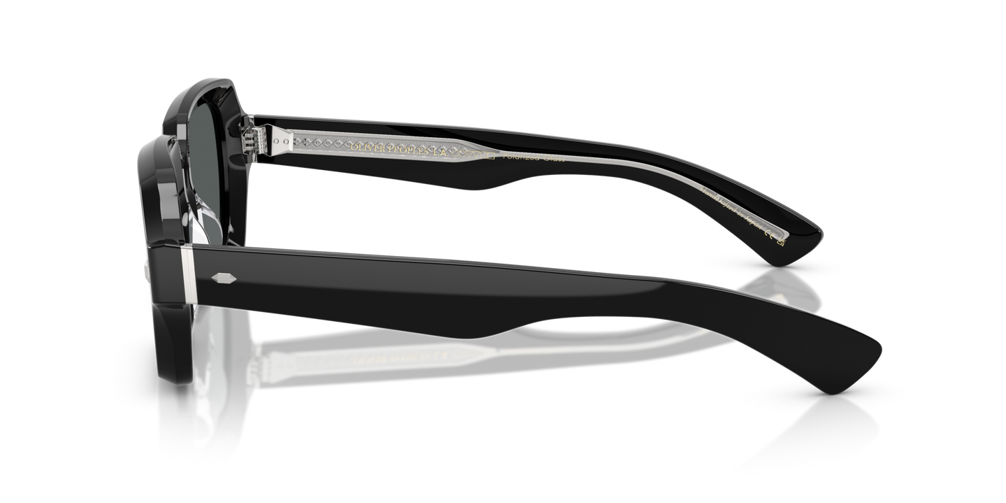Oliver Peoples Devaney 18k with Black frame and Grey lenses - Image Filigree