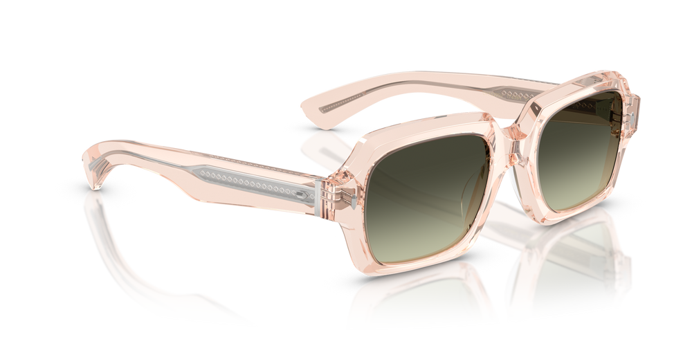 Sie Oliver Peoples Devaney 18k mit Cherry Blossom Gestell und Grün Gläsern - bild 3