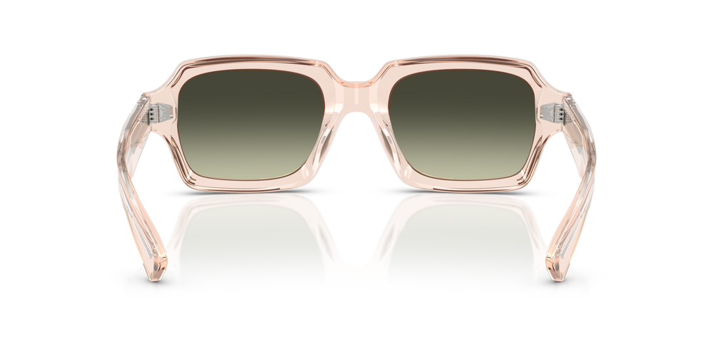 Oliver Peoples Devaney 18k with Cherry Blossom frame and Green lenses - image 5