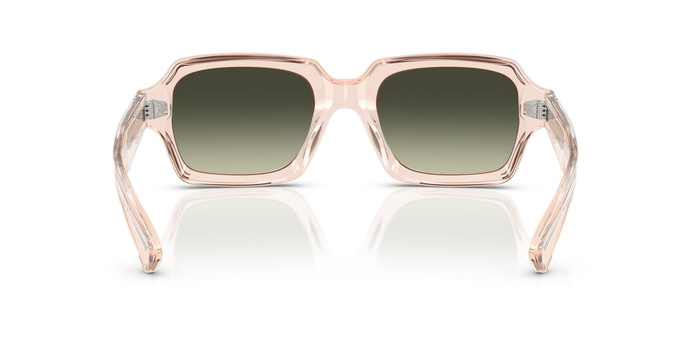 Oliver Peoples Devaney 18k with Cherry Blossom frame and Green lenses - image 5