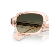 Oliver Peoples Devaney 18k with Cherry Blossom frame and Green lenses - Variant