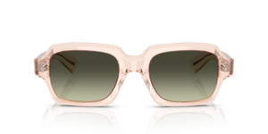 Oliver Peoples Devaney 18k avec une monture Fleur de cerisier et des verres Vert - L'image 2