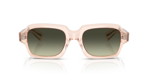 Oliver Peoples Devaney 18k with Cherry Blossom frame and Green lenses - image 2