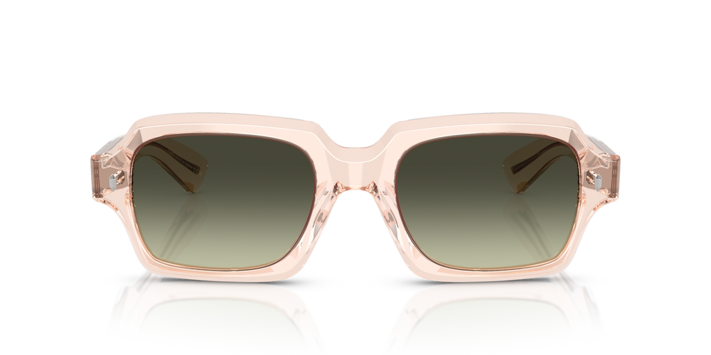 Sie Oliver Peoples Devaney 18k mit Cherry Blossom Gestell und Grün Gläsern - bild 2
