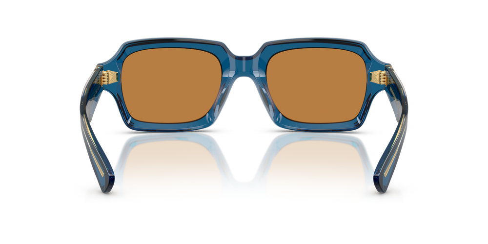 Oliver Peoples Devaney 18k with Translucent Blue frame and Brown lenses - image 5