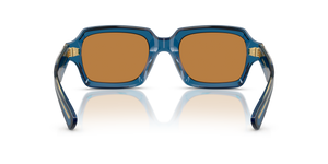 Oliver Peoples Devaney 18k with Translucent Blue frame and Brown lenses - image 5