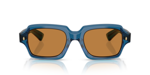 Oliver Peoples Devaney 18k with Translucent Blue frame and Brown lenses - image 2