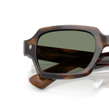 Oliver Peoples Devaney 18k with Barchan frame and Green lenses - Variant