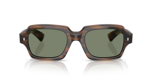 Oliver Peoples Devaney 18k with Barchan frame and Green lenses - image 2