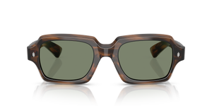 Oliver Peoples Devaney 18k with Barchan frame and Green lenses - Image 2