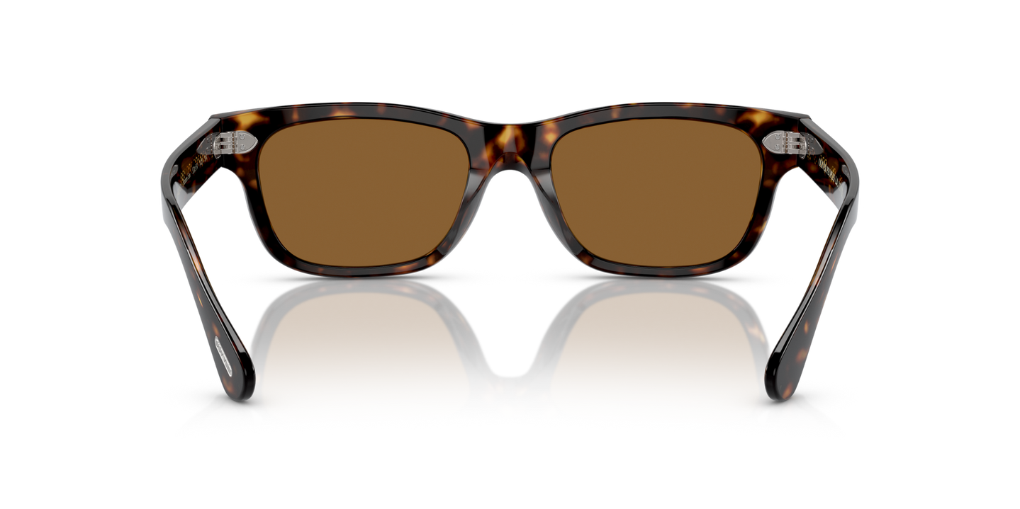 Oliver Peoples Rosson Sun with 362 frame and Brown lenses - Image Nosepads