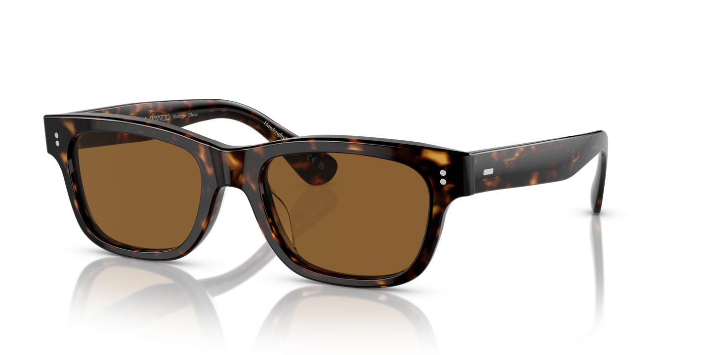 Oliver Peoples Rosson Sun with 362 frame and Brown lenses - Image Pins