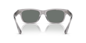 Oliver Peoples Rosson Sun con montatura Grigio Workman e lenti  Blu - L'immagine 5