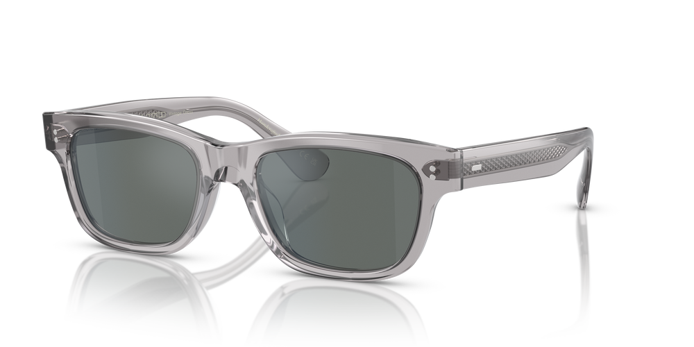 Oliver Peoples Rosson Sun with Workman Grey frame and Regal Blue