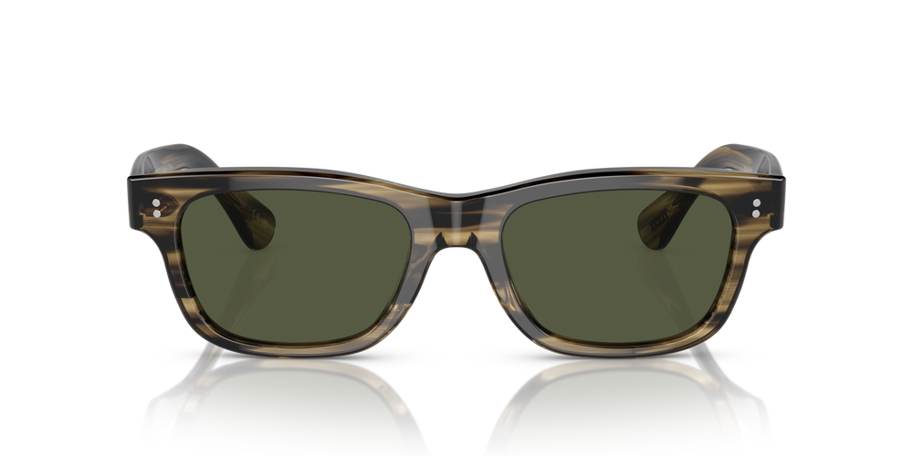 Oliver Peoples Rosson Sun with Olive Smoke frame and Green lenses - image 2