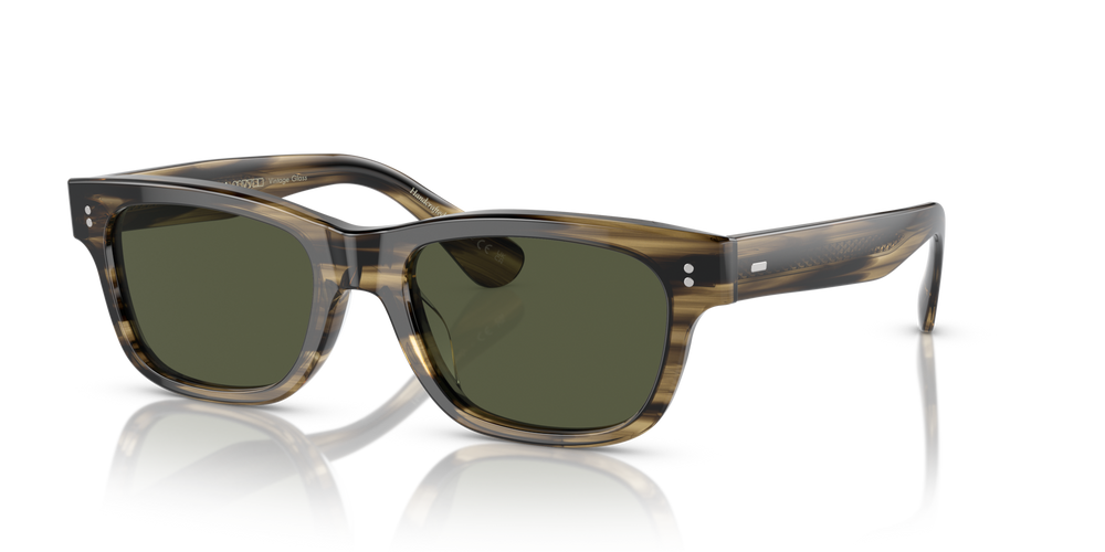 Oliver Peoples Rosson Sun with Olive Smoke frame and Green lenses - image 1