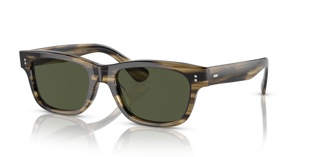 Oliver Peoples Rosson Sun with Olive Smoke frame and G-15 lenses