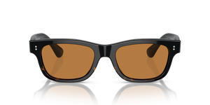 Oliver Peoples Rosson Sun con montatura Nero sfumato 362 e lenti  Marrone - L'immagine 2