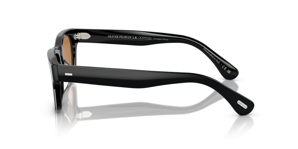 Oliver Peoples Rosson Sun con montatura Nero sfumato 362 e lenti  Marrone - L'immagine 4