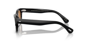 Oliver Peoples Rosson Sun con montatura Nero sfumato 362 e lenti  Marrone - L'immagine 4