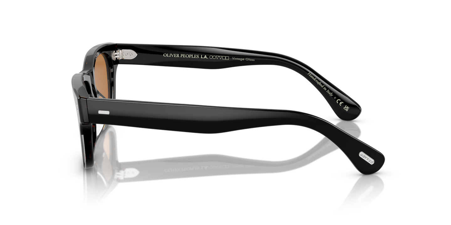 Oliver Peoples Rosson Sun with Black/362 Gradient frame and Brown lenses - Image Plaques