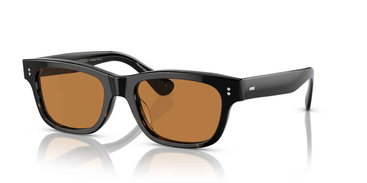 Oliver Peoples Rosson Sun with Black/362 Gradient frame and Brown lenses - Image Pins