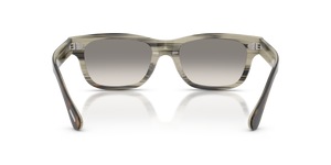 Oliver Peoples Rosson Sun Exclusive avec une monture 362/Corne et des verres Gris - L'image 5