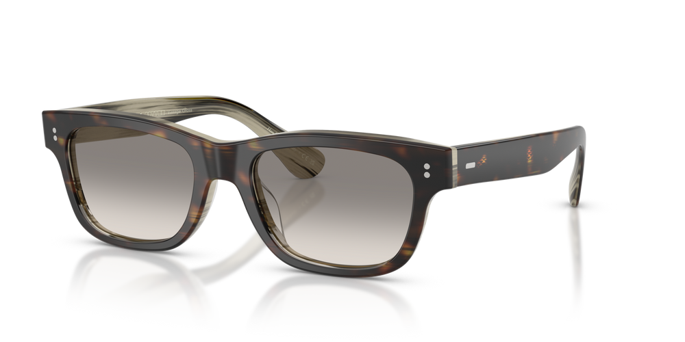 Sie Oliver Peoples Rosson Sun Exclusive mit 362/Horn Gestell und Grau Gläsern - bild 1