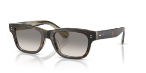 Sie Oliver Peoples Rosson Sun Exclusive mit 362/Horn Gestell und Grau Gläsern - bild 1