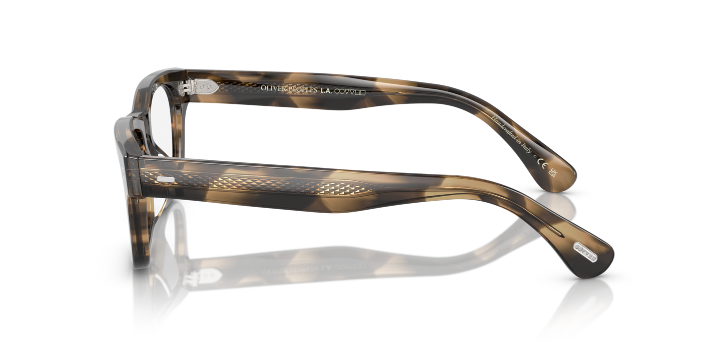Oliver Peoples Rosson mit Teakwood Gestell - Bild Plättchen
