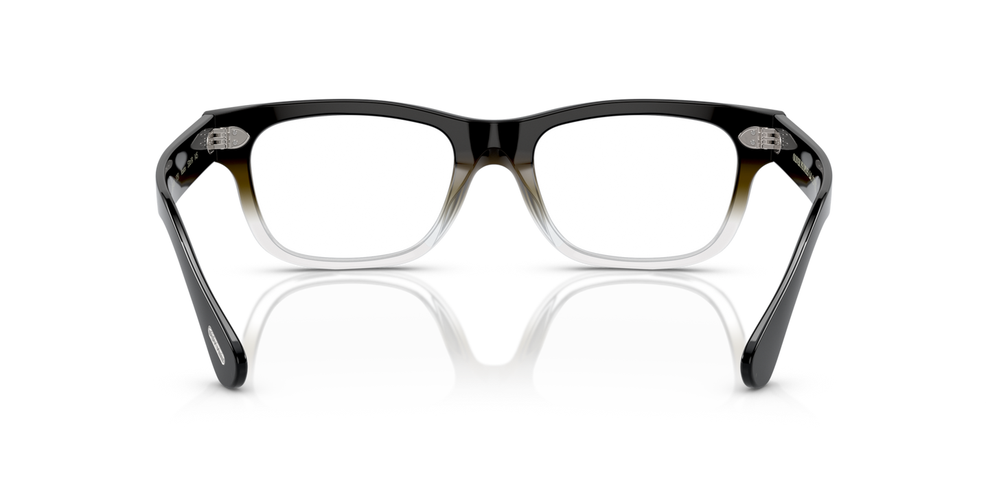 Oliver Peoples Rosson with Dark Military/Crystal Gradient frame - Image Nosepads
