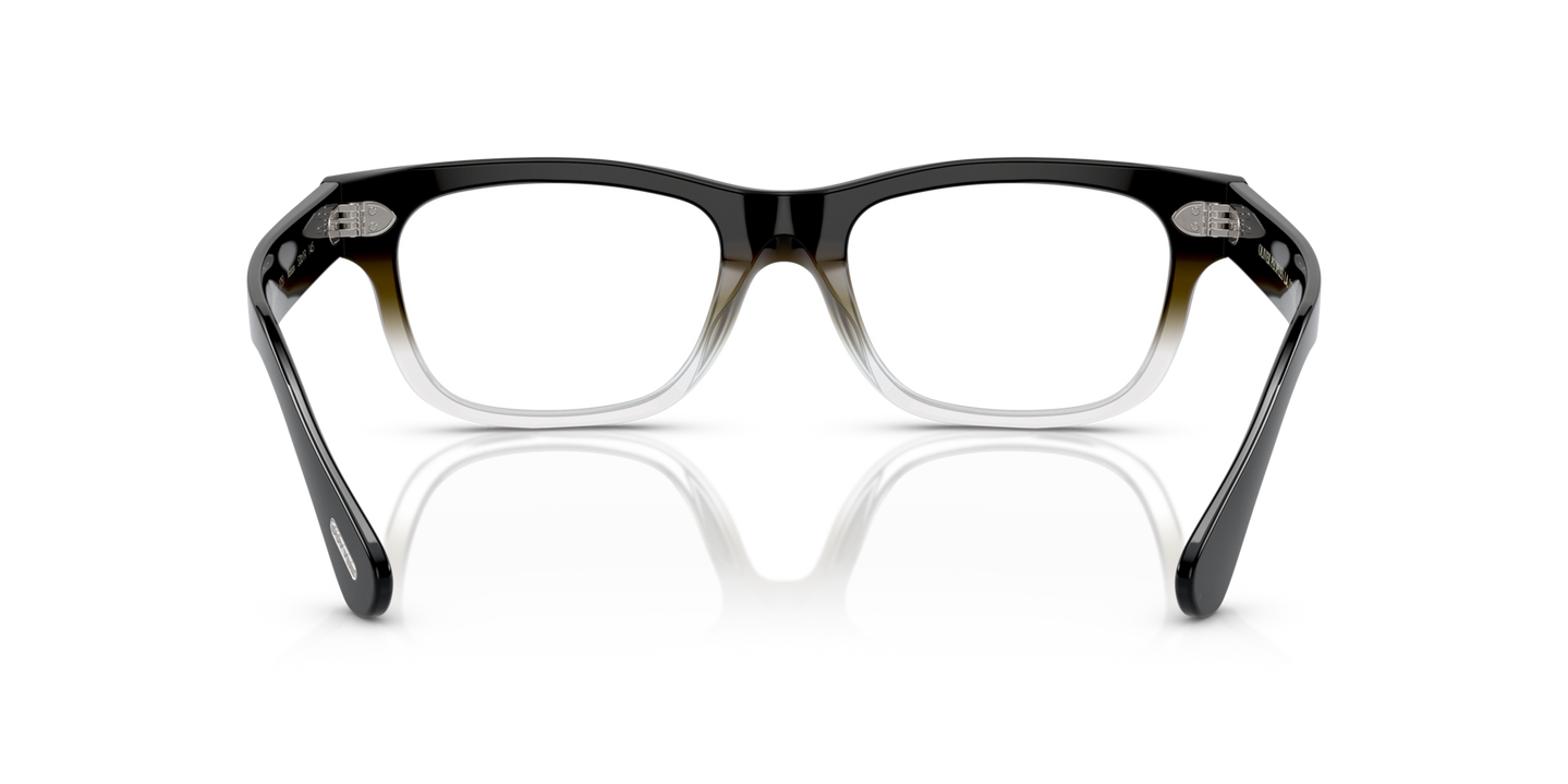 Oliver Peoples Rosson with Dark Military/Crystal Gradient frame - Image Nosepads