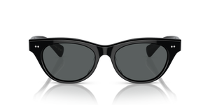 Sie Oliver Peoples Avelin mit Schwarz Gestell und Grau Gläsern - bild 2