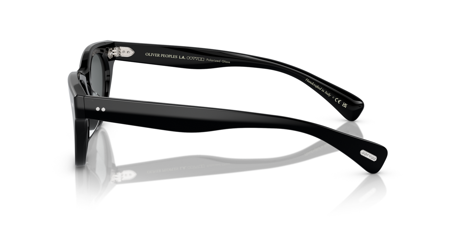 Oliver Peoples Avelin with Black frame and Grey lenses - Image Genuine Pins
