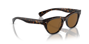 Oliver Peoples Avelin avec une monture 362 et des verres Brun - L'image 3